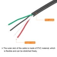 thumbnail image 5 of 3pcs 3.5mm Female Jack to Bare Wire Open End Replacement TRS 4 Pole Cable for Earphone Headphone Cable Repair, 1m, 5 of 6