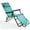 Mint Green, variant on Zimtown 2-in-1 Folding Chaise Lounge Chair, Adjustable Foldable Tanning Chair with Pillow, Recliner Chair for Indoor Outdoor, Mint Green
