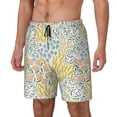 thumbnail image 2 of Haiem Boho Mens Swim Trunks with Compression Liner 2 in 1 Swimming Shorts Stretch Swimwear Quick Dry,Board Shorts-Large, 2 of 9