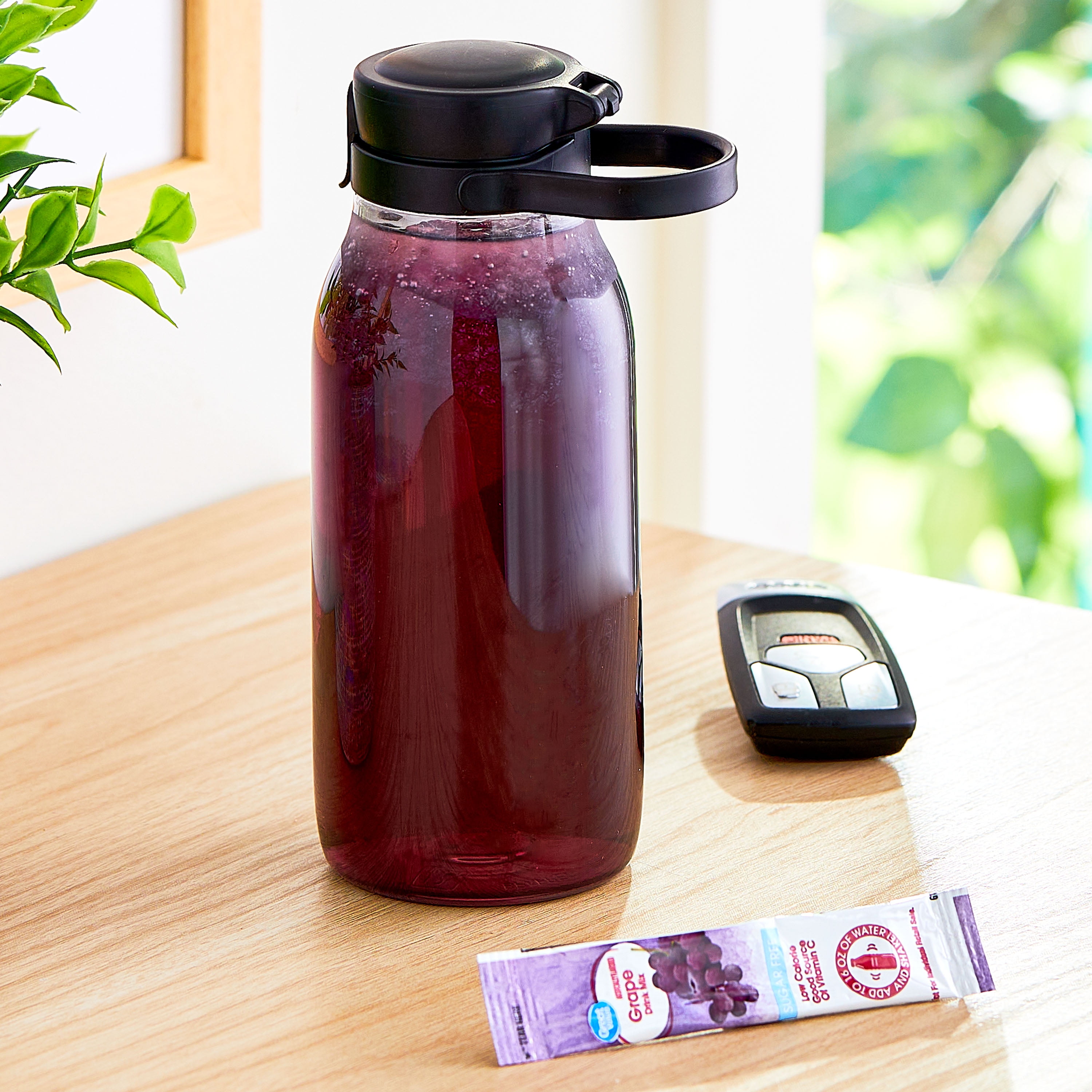(12 pack) Great Value Sugar-Free Grape Powdered Drink Mix, 0.77 oz, 10 Packets