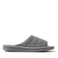 thumbnail image 3 of Dearfoams Cozy Comfort Men's Quilted Jersey Slide Slippers, 3 of 5