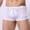 White, variant on JoveMarine Men's Swim Trunks Quick Dry Swimwear Pants with Elastic Waist Solid Color Pool Beach Shorts for Summer Swimming and Water Sports Blue L