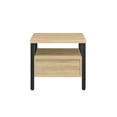 thumbnail image 3 of Acme Furniture 97970 Table d'Appoint, Fini Chêne et Noir, 3 of 5
