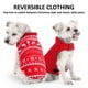 thumbnail image 4 of Suéter clásico navideño para perros, ropa para mascotas de tamaño pequeño y mediano para clima frío, chaleco para perros, abrigo de invierno para perros, disfraz, tallas S a XL, rojo, L, 4 of 5