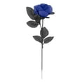 thumbnail image 3 of facefd Polyester Roses Halloween Table Centres de Table Fête Centres de Table Festival Fleurs arrangement Décor Bleu, 3 of 9