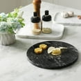 thumbnail image 7 of Koville Luxury Marble Granite Cutting Board for Kitchen,Round, 11*11in, Ocean Fantasy, 7 of 7