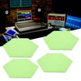 thumbnail image 3 of 12Pcs Sound Absorption Board,Wall Soundproof Enclosure,Adhesive Acoustic Panels, 3 of 8