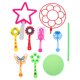 thumbnail image 1 of Juego de varitas de burbujas coloridas de 9 Uds. Para hacer burbujas en el exterior para niños pequeños, 1 of 5