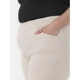 thumbnail image 4 of JMS Just My Size by Hanes Women’s Plus Size Millennium Capri Pants, Sizes 1X-4X, 4 of 4