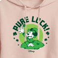 thumbnail image 3 of Disney - Pure Luck - Juniors Cropped Pullover Hoodie, 3 of 5