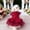 Red RD, variant on AuroraX Wedding Dog Dress for Small Dogs Dog Costumes for Small Dogs Adjustable Lightweight Breathable Stretchy Dog Party Dress Outfits Beige