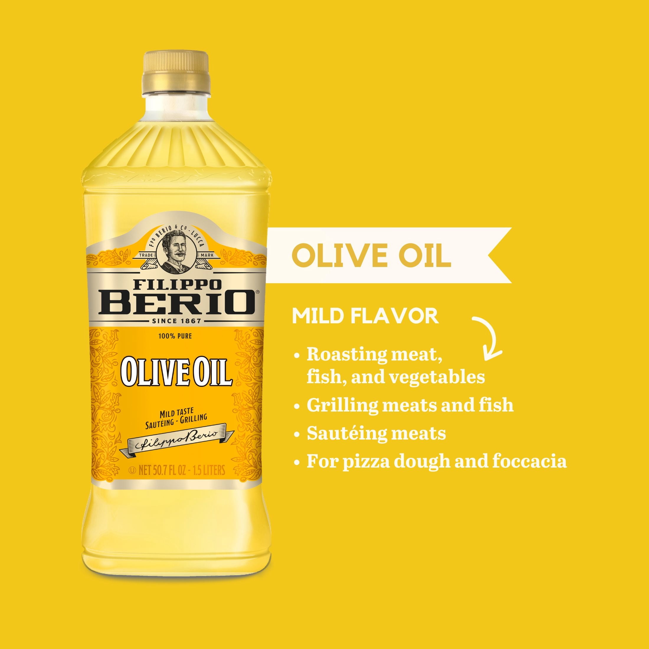 (2 pack) Filippo Berio Olive Oil 50.7 fl oz