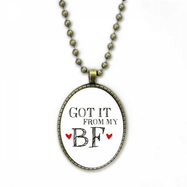 Necklace for gf sale