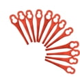 thumbnail image 2 of Cuchillas de plástico para máquina de corte, accesorios de cuchillas de plástico de repuesto, cortadora de césped, cuchillas de nailon, cortacésped de jardín, 30 Uds., 2 of 5