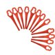 thumbnail image 3 of Cuchilla de plástico para cortacésped de jardín, cuchilla para cortacésped con forma de calabaza L85, 3 of 5