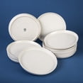 thumbnail image 2 of Santa Anita Juego de platos base Gourmet Porcelana 12 piezas (Alaska, 20 cm), 2 of 3