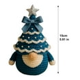 thumbnail image 6 of Scene Decoration Diy Crochet Christmas Tree Gnome Kit Handmade Holiday Decor for Beginners Festive Knitting Craft for Scene Rustic Mantel Display, 6 of 8