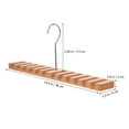 thumbnail image 2 of FOMIYES Space Saving Belt Holder Wood Organizer For Adults 1Set, 2 of 8