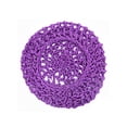 thumbnail image 2 of Qarigey Redecilla para el pelo de ganchillo para mujer, reemplazo transpirable portátil, elástico, Color sólido, para dormir, para dormitorio, Accesorio para el cabello Violeta Qarigey AP012176-01, 2 of 6