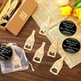 thumbnail image 5 of 25 Sets Retirement Party Favors Bottle Opener for Guest Vintage Cheers to Retirement Thank You Cards and Organza Bags Souvenirs Countdown Gifts for Man, 5 of 7
