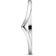 thumbnail image 3 of Anillo de plata de ley con espoleta pulida JAMW Sencillez, 3 of 5