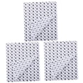 thumbnail image 4 of 3 Pieces Star Pattern Wrapper Decorative Package Paper Christmas Wrapping Printable Tissue Black, 4 of 8