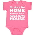 thumbnail image 3 of Inktastic No Place Like Home Except for Nana & Papa's House Boys or Girls Baby Bodysuit, 3 of 5