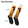 thumbnail image 3 of Bingfone Compression Socks for Women and Men Long Socks for Running Athletic Cycling Nurse-Watercolor Glasses Guinea Pig, 3 of 8