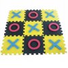 S&S Worldwide Jumbo Foam Tic-Tac-Toe. Connect Tiles to Create Huge 36" Sqaure Board Version of Classic Game. Includes 9 Board Tiles, 5 X's and 5 O's. Portable Fun for Kids and Adults.