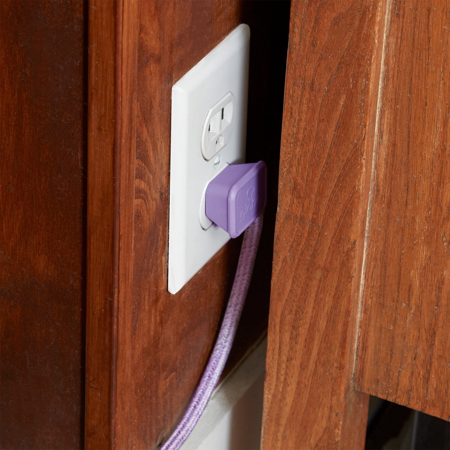 Globe Electric Globe Electric 9-ft 16/2 Metallic Purple Extension Cord 2-Pack