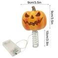thumbnail image 3 of TopLLC Halloween Pumpkin Potted Decoration: Led Luminous Resin Craft, 3 of 8