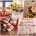 thumbnail image 3 of Juego de 26 llaveros navideños con diamantes en 5D de Qinzave, 3 of 7