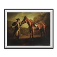 thumbnail image 1 of Napoleon Tony Soprano And Pie-O-My Horse Painting Poster The Sopranos Race 18x24, 1 of 1
