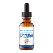 Tinnitus 911 Max Drops - Colloidal Silver to Support Inner Ear Health - Natural Buzzing Ears and Ear Infection Support - Dietary Supplement for Ringing Ear Relief - 40 ppm, 4 Fluid Ounce