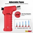 thumbnail image 3 of Everstart Butane Torch – Adjustable Flame Refillable Butane Torch Lighter for Soldering, Heat Shrink, Automotive, and Home Repair, 3 of 10