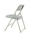 thumbnail image 6 of (Pack of 4) NPS 800 Series Premium Lightweight Plastic Folding Chair, Grey, 6 of 8