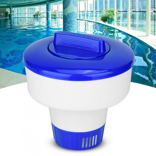 Floating Tablet Dispenser,Swimming Pool Floating Chemical Chlorine Tablet Dispenser Pool Floating Tablet Dispenser Future-Proof Design