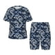 thumbnail image 1 of Fotbe Dragon Pijama Estampada de 2 Piezas para Niños – Ropa de Dormir de Manga Corta Cómoda para Niños y Niñas, Camiseta y Shorts de Algodón-Small, 1 of 6