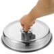 thumbnail image 5 of OUNONA Cubierta Redonda De Acero Inoxidable Para Cocina Con Resistente Y Concentrador De Calor, 5 of 8