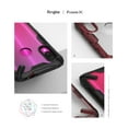 thumbnail image 2 of Ringke Fusion-X Case Compatible with Xiaomi Redmi Note 7, Transparent Hard Back Shockproof Advanced Bumper Cover - Ruby Red, 2 of 8
