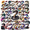 5A, variant on cartoon Snake Stickers, Waterproof Snake Sticker for Water Bottle Laptop Phone Cases Planner Skateboard Luggage Helmet Party Favor Decor, Ideal for Adults Teens Teacher Rewards