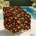 thumbnail image 2 of Renewold Waterproof Patio Chair Covers Dust Rain Snow-Proof High Back Patio Chair Covers Patio Furniture Lawn Chair Protection Autumn Decor, 38"W x 38"D x 36"H, Pumpkin Pine Cone Maple Leaf, 2 of 7