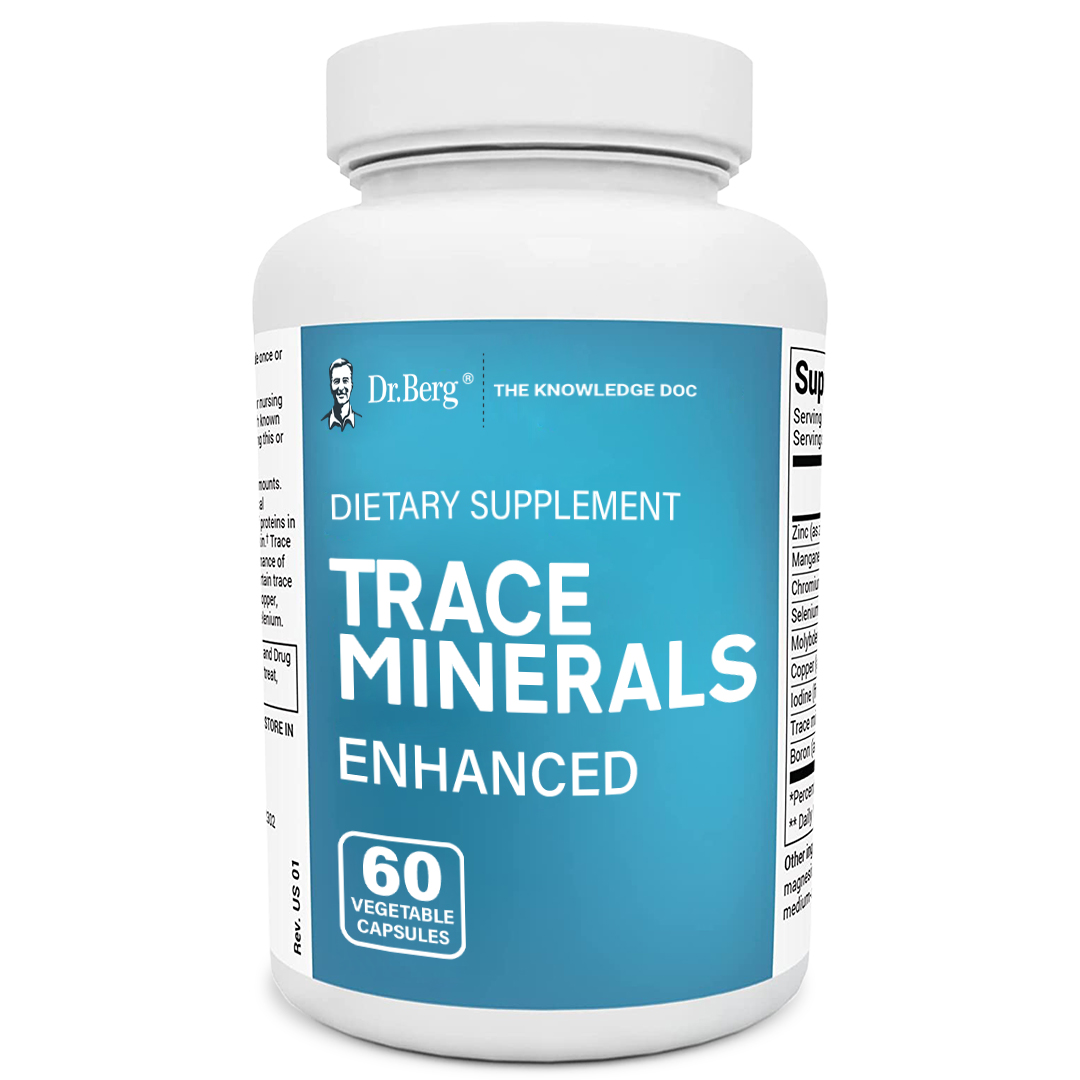 Dr. Berg Trace Minerals Enhanced Complex 60 Capsules
