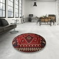 thumbnail image 3 of Ahgly Company Indoor Rectangle Traditional Red Persian Area Rugs, 8' x 12', 3 of 6