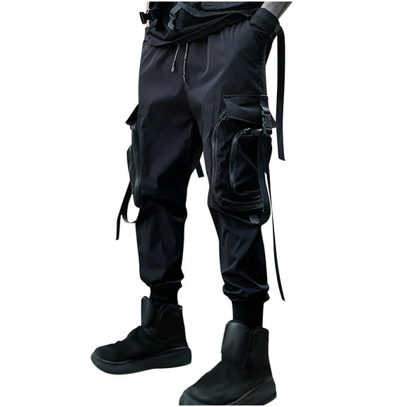Cargo Pants for Men Outdoor Parachute Pants Men Extreme Sports Tactical Sweatpants Multic Pockets Joggers Practical