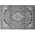 thumbnail image 1 of Ahgly Company Indoor Rectangle Medallion Gray Traditional Area Rugs, 3' x 5', 1 of 1