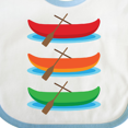 thumbnail image 4 of Inktastic Canoe Boating Canoeing Boys or Girls Baby Bib, 4 of 4