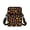 Autumn Fall Leaves Pattern, variant on Cross Body Shoulder Purse Wallet Galaxy Soccer Ball, Waterproof Stretch Polyester with Compartments for Women Daily Shopping
