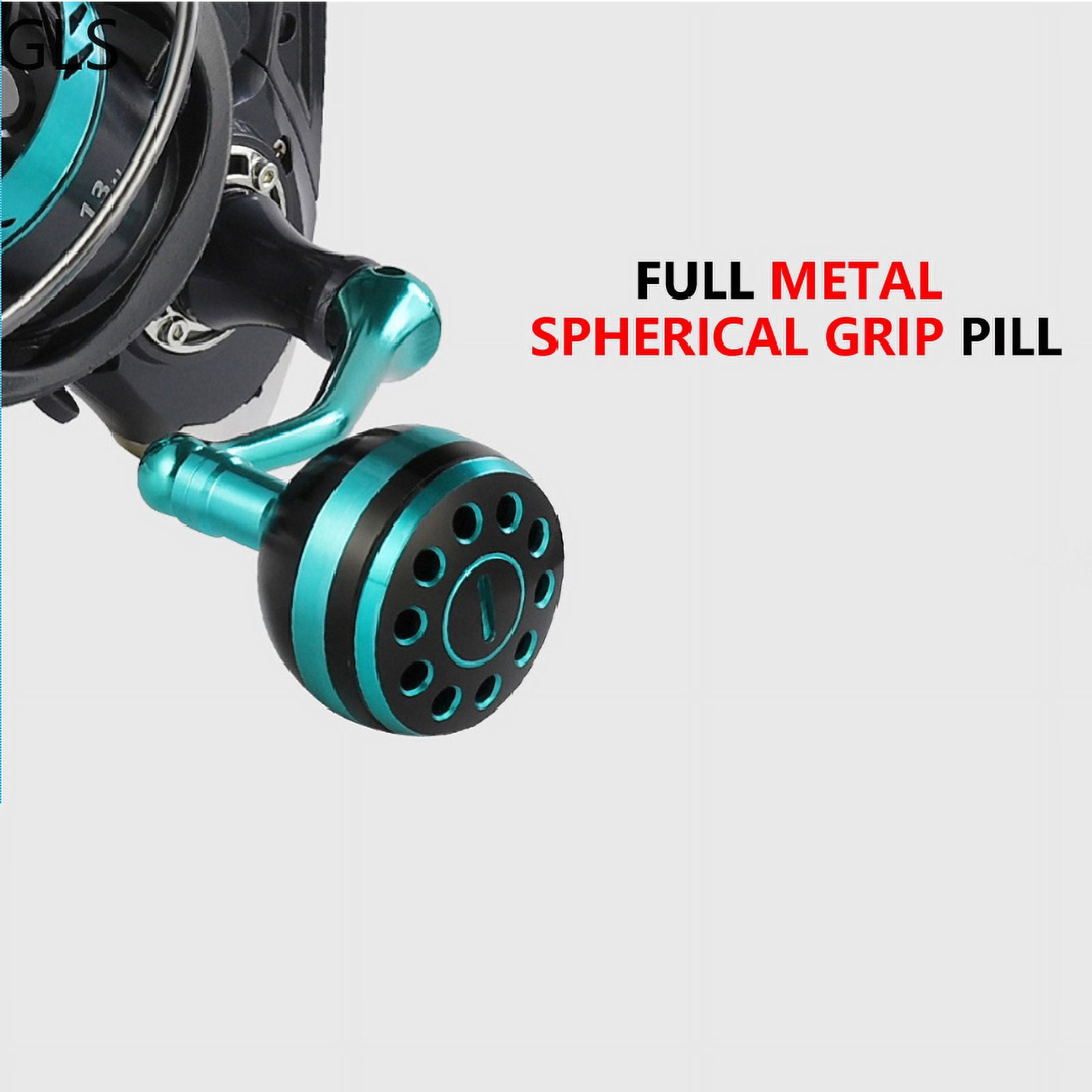 New Spinning Fishing Wheel DK 1000-7000 Series 5.2:1 Gear Ratio Left/Right Interchangeable Aluminum Alloy Spool Fishing Reel