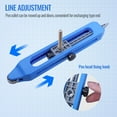 thumbnail image 3 of Profile Scribing Ruler Woodworking Carpenter Manual Contouring Measuring Scribe Gauge Irregular Tile Ply Edge Meter Tool with Pencil, 3 of 8